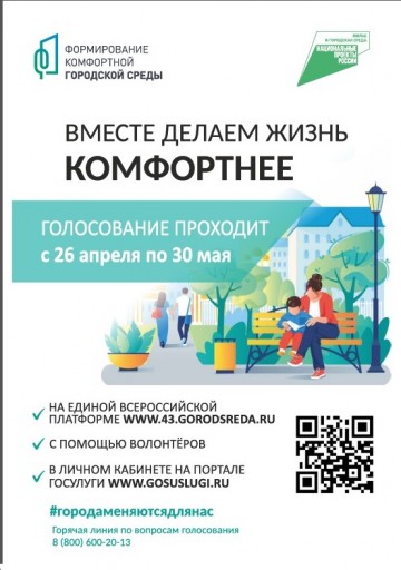 Голосование Формирование комфортной городской среды
